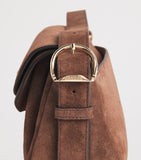 Sandro Paris suede Le Mambo shoulder bag (British brand)