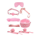 Bound to Play bondage kit pink 8 piece, imported from the UK