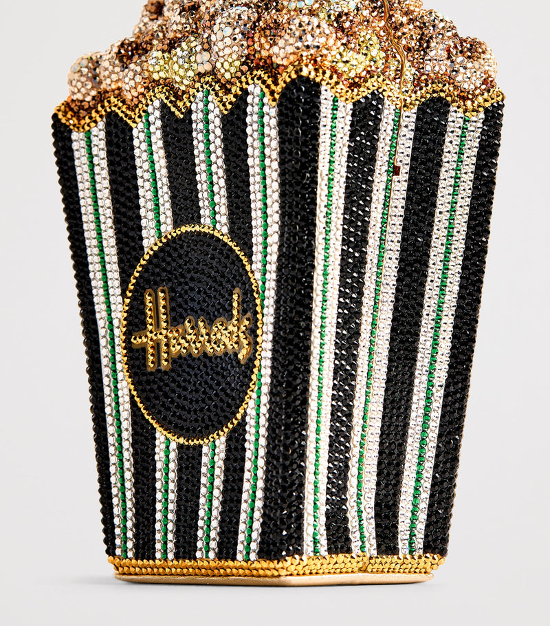 Judith Leiber popcorn clutch Harrods exclusive, imported from the UK