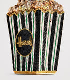 Judith Leiber popcorn clutch Harrods exclusive, imported from the UK