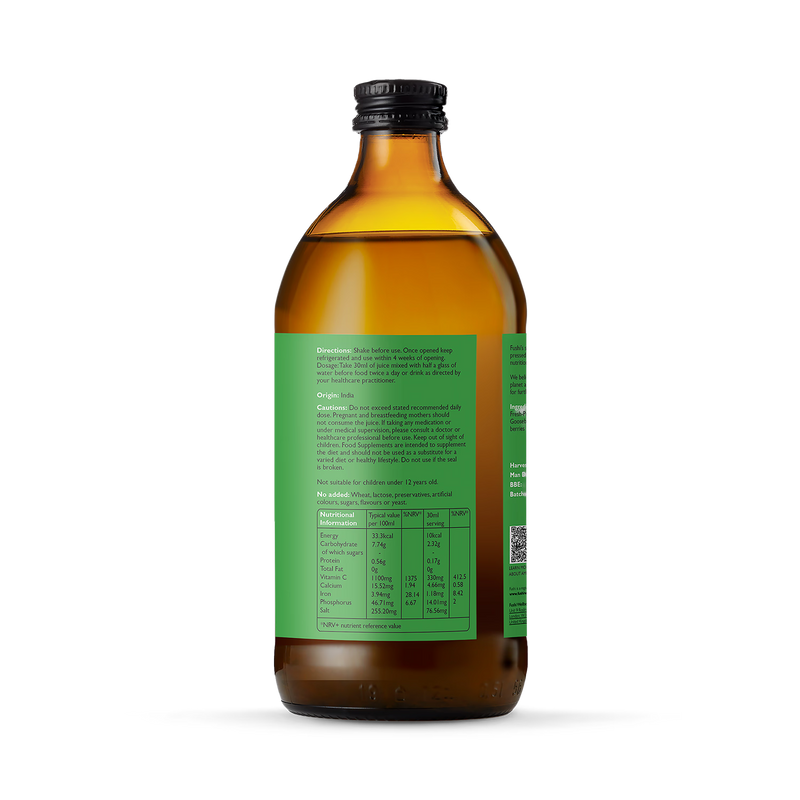 Fushi Amla Juice 500 ml - British product
