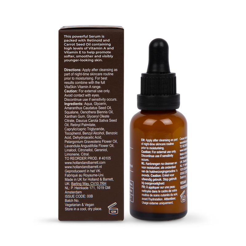 Vitaskin Vitamin A Night Serum (British brand)