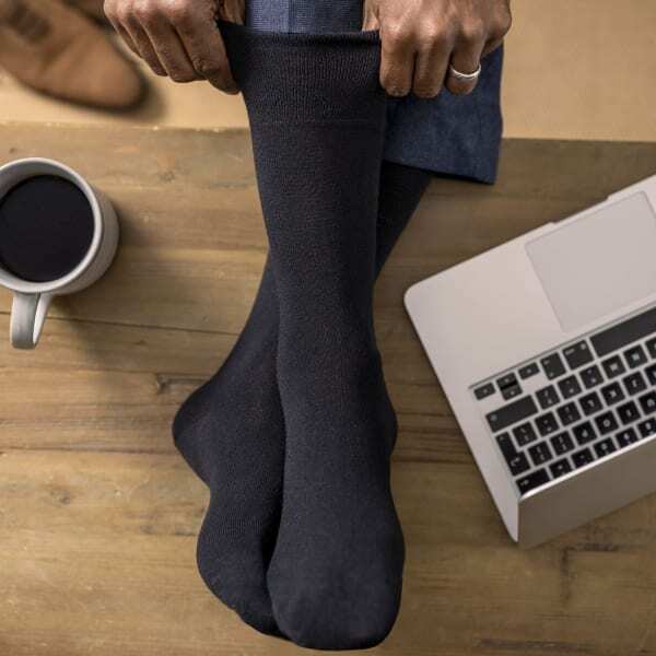IOMI men's diabetic seamless bamboo socks 12 pack (British brand)