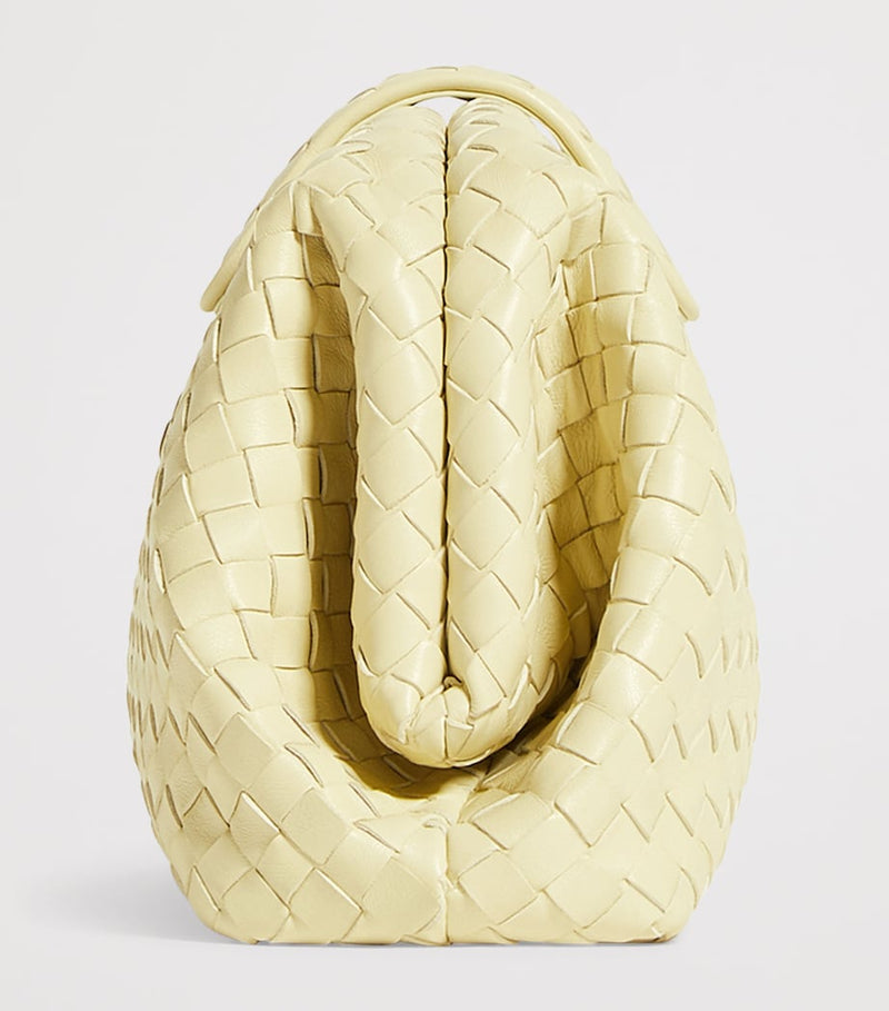Bottega Veneta Small Leather Lauren 1980 clutch bag, imported from the UK