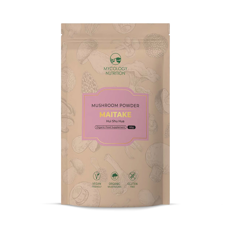 Mycology Nutrition organic maitake mushroom powder 60g, imported from the UK
