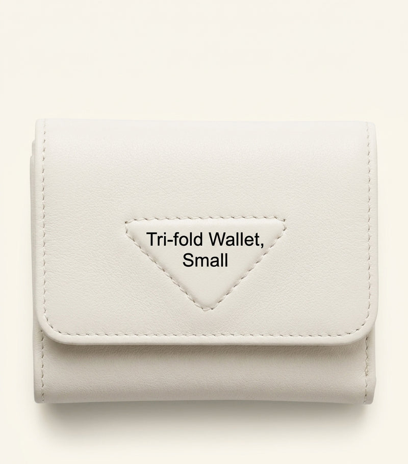 Prada small leather wallet with Triangle logo - British product