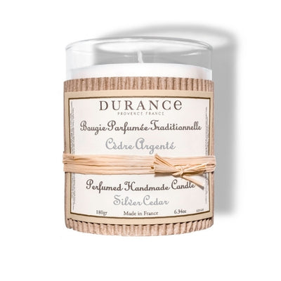 Superdrug Durance Perfumed Handmade Candle Silver Cedar 180g- Buy online at McGrocer