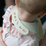 Ziggle Silicone Bib Cream Bunny One Size (British brand)