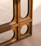 Soho Home Oak Floyd floor mirror, UK version