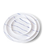 Feldspar Stripe cake plate 16cm - British product
