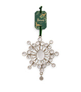 Harrods Harrods Embellished Snowflake Tree Decoration 16cm- Buy online at McGrocer