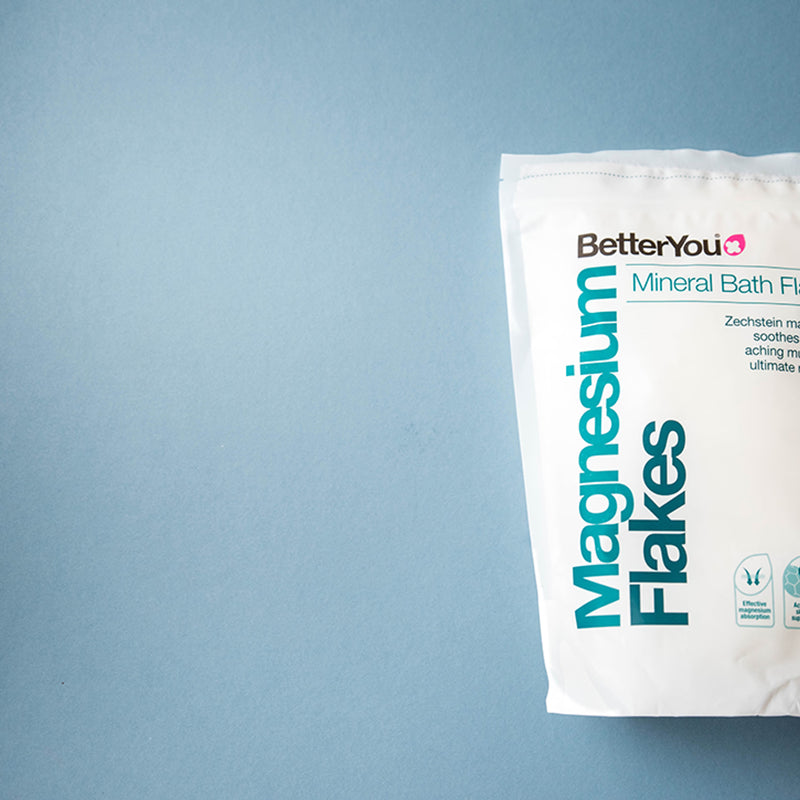 BetterYou Magnesium Bath Flakes 1000g - British product