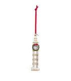Harrods Big Ben tree decoration glass ornament 19cm, UK version