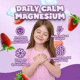 CapyChews kids magnesium gummies strawberry flavour, UK version