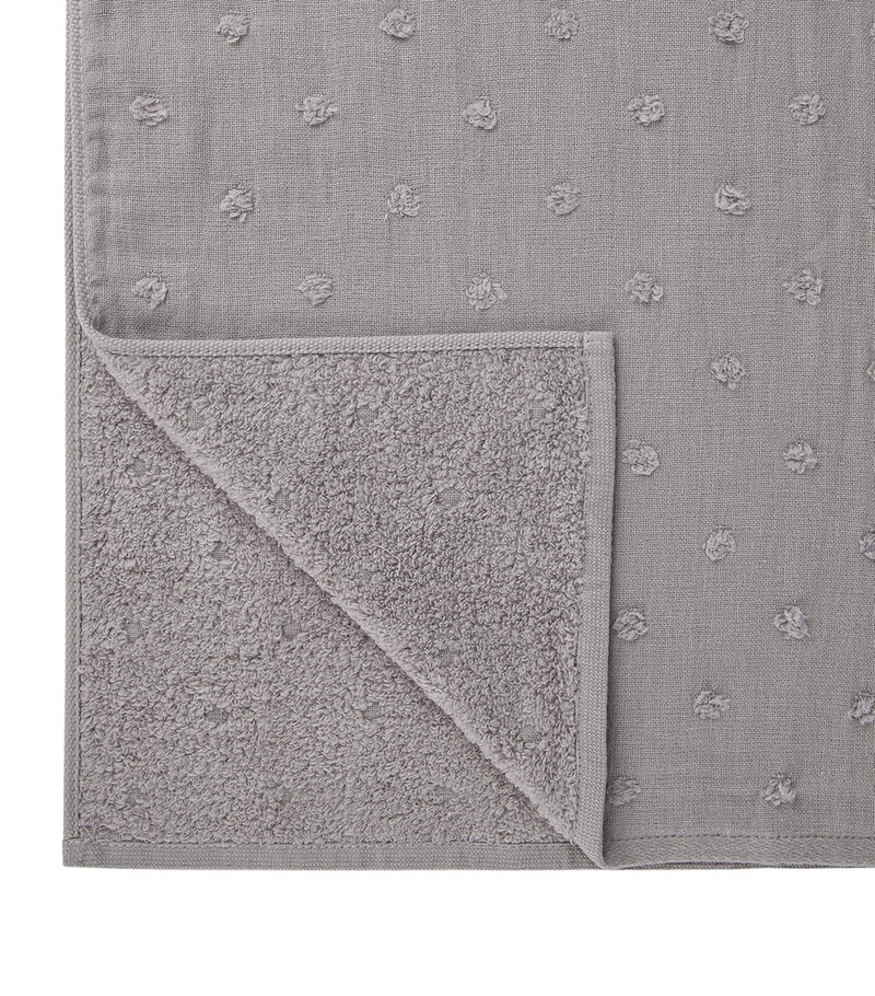 Uchino Zero Twist Gauze Dots Bath Towel 70cm x 140cm (British brand)