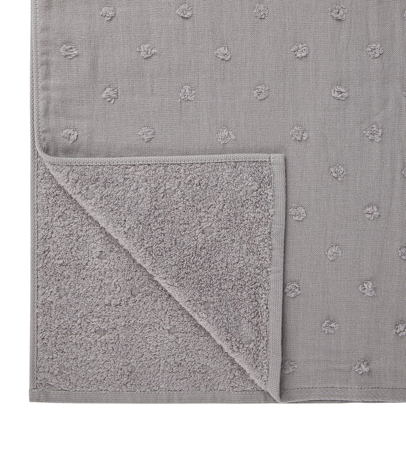 Uchino Zero Twist Gauze Dots Bath Towel 70cm x 140cm (British brand)