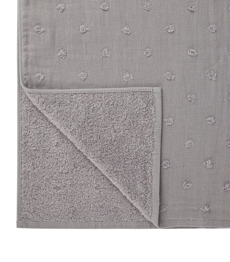 Uchino Zero Twist Gauze Dots Bath Towel 70cm x 140cm (British brand)