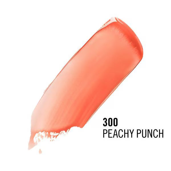 Rimmel jelly lip tint 300 Peachy Punch, imported from the UK