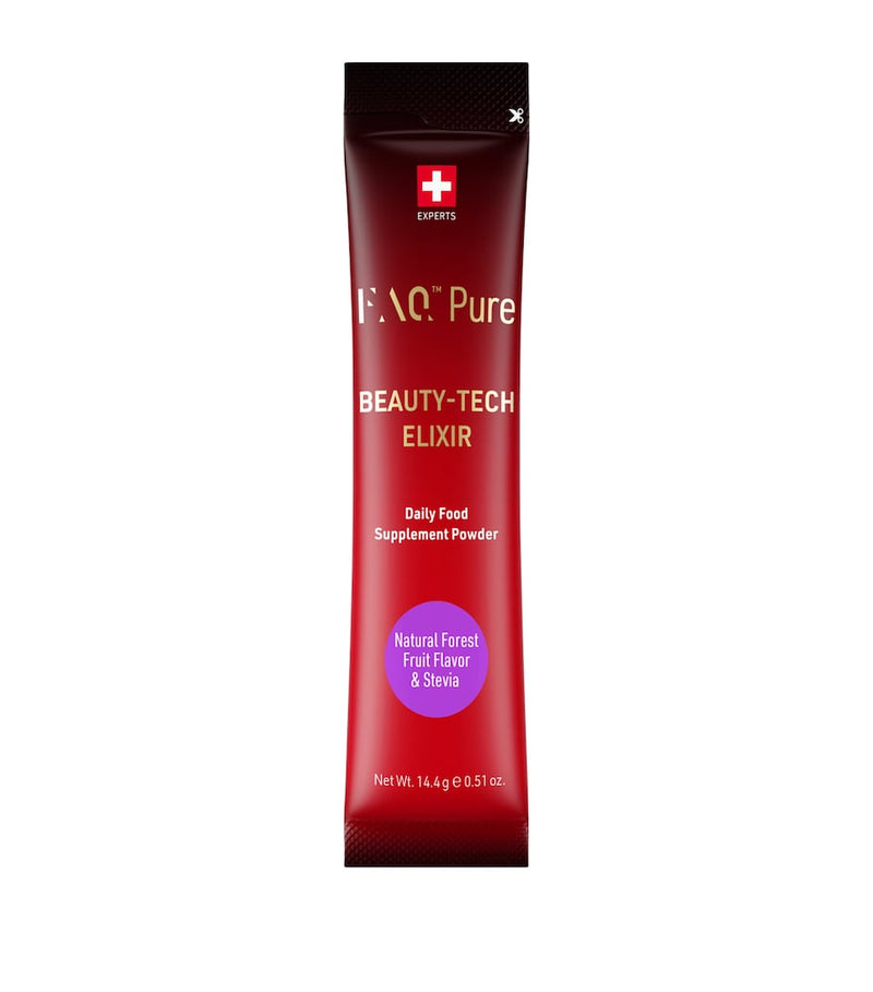 FAQ beauty-tech elixir forest fruit sachets pack of 5, UK version