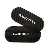 Gamma+ hair grippers black/white velcro pack of 2 - British product