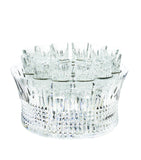 Waterford Lismore Diamond vodka chill set with large centre and 12 glasses (British brand)