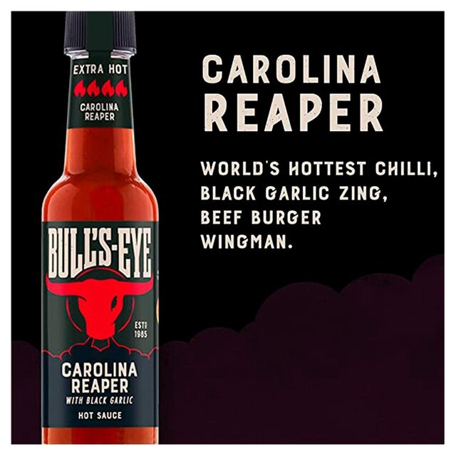 Bull's Eye Carolina Reaper Extra Hot Sauce 150ml - McGrocer