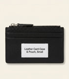 Prada Saffiano leather card holder logo plaque - British product