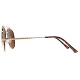 Montana MP185 gold polarised sunglasses - British product