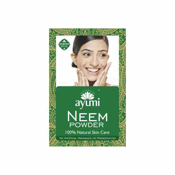 Ayumi Pure Neem Facial Powder 100g bag - British product