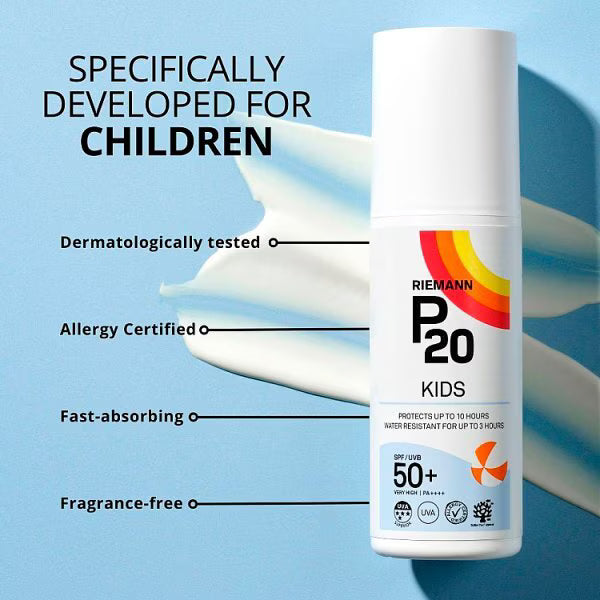 P20 Kids Sun Cream 200ml, imported from the UK