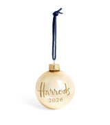 Harrods Harrods 2026 Year Bauble Christmas Decoration- Buy online at McGrocer