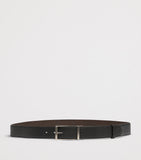 Dunhill brown reversible leather belt, UK version