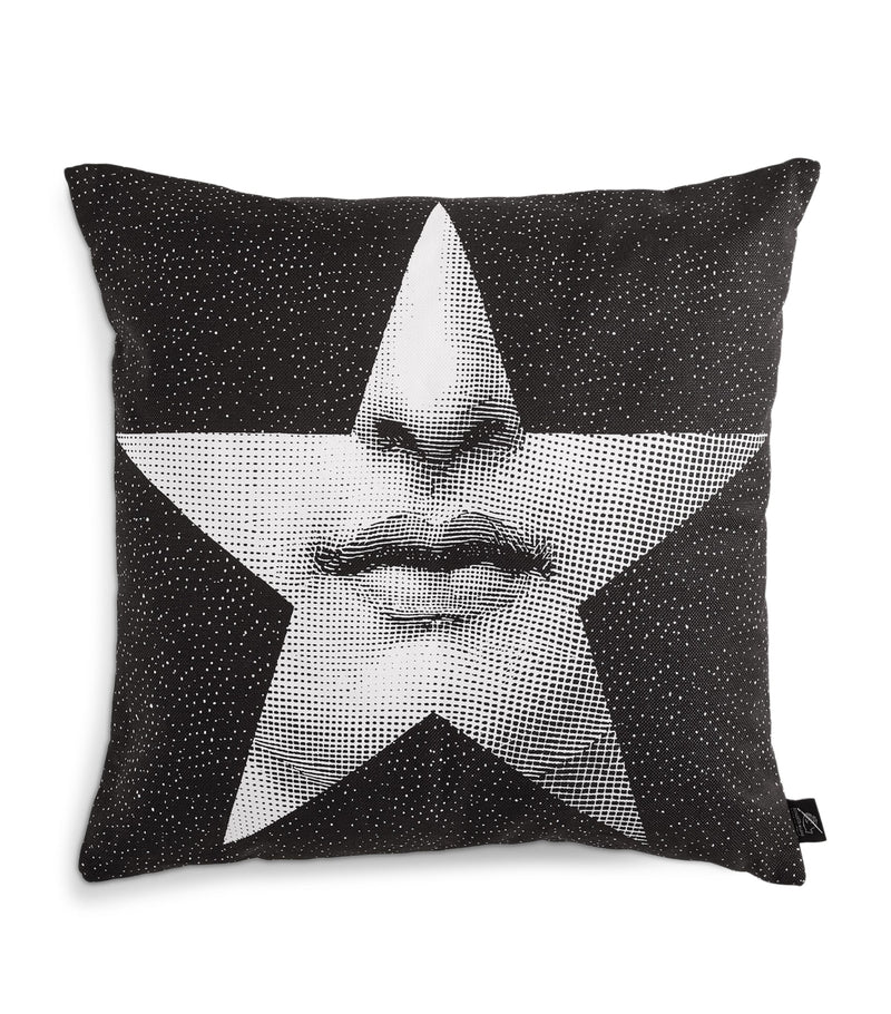 Fornasetti Tema e Variazioni No. 399 cushion 40cm x 40cm - British product