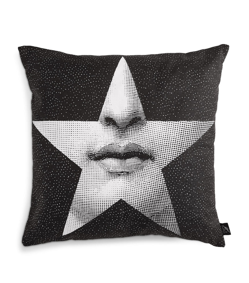 Fornasetti Tema e Variazioni No. 399 cushion 40cm x 40cm - British product