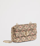 Valentino Garavani Small Jacquard Rockstud Spike shoulder bag (British brand)