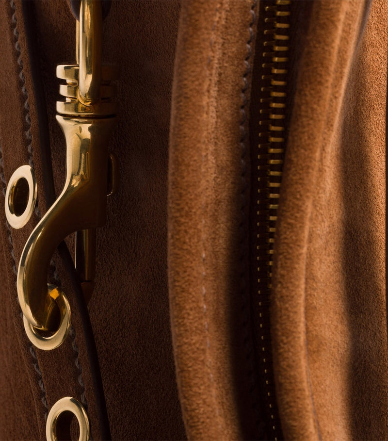 Miu Miu suede shoulder bag (British brand)