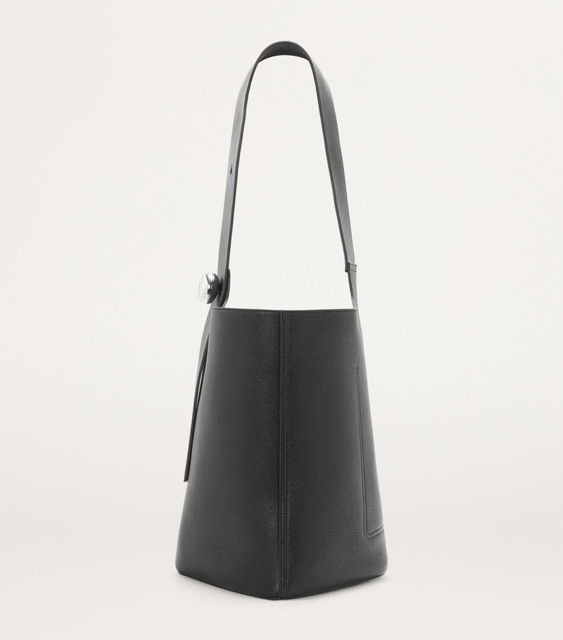 LOEWE Large Leather Pebble Bucket Bag H33cm (British brand)