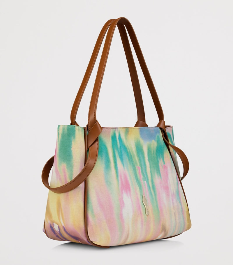 Christian Louboutin small tie-dye tote bag - British product