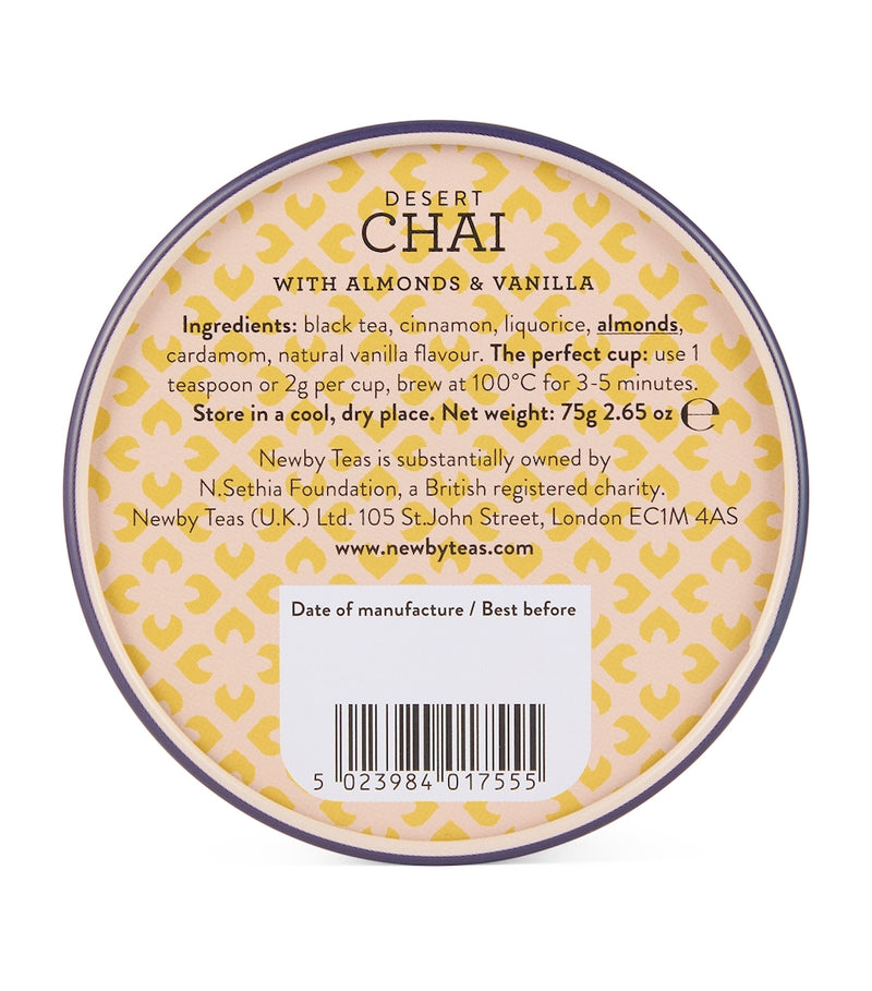 NEWBY Desert Chai loose leaf tea 75g, imported from the UK