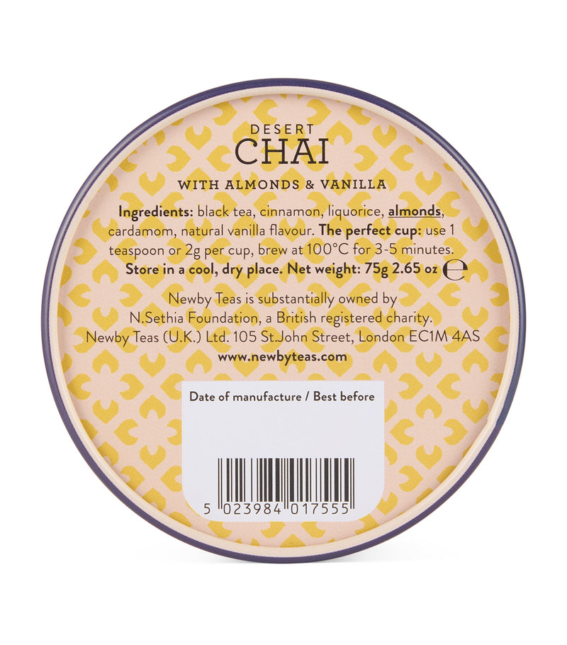 NEWBY Desert Chai loose leaf tea 75g, imported from the UK