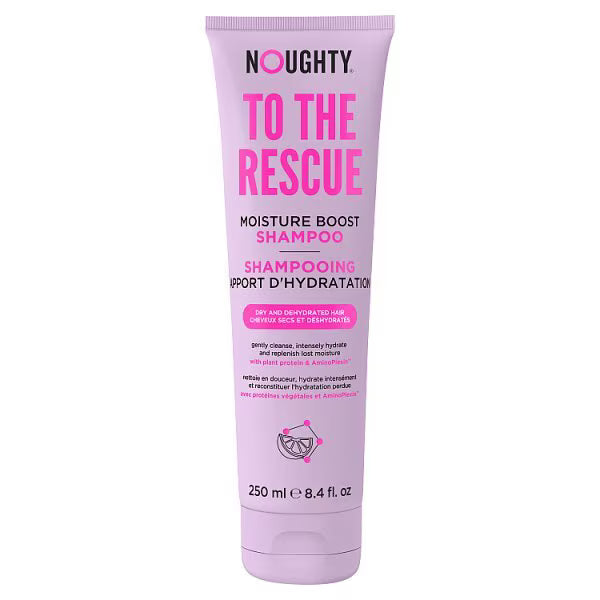 Noughty Moisture Boost Shampoo 250ml, imported from the UK