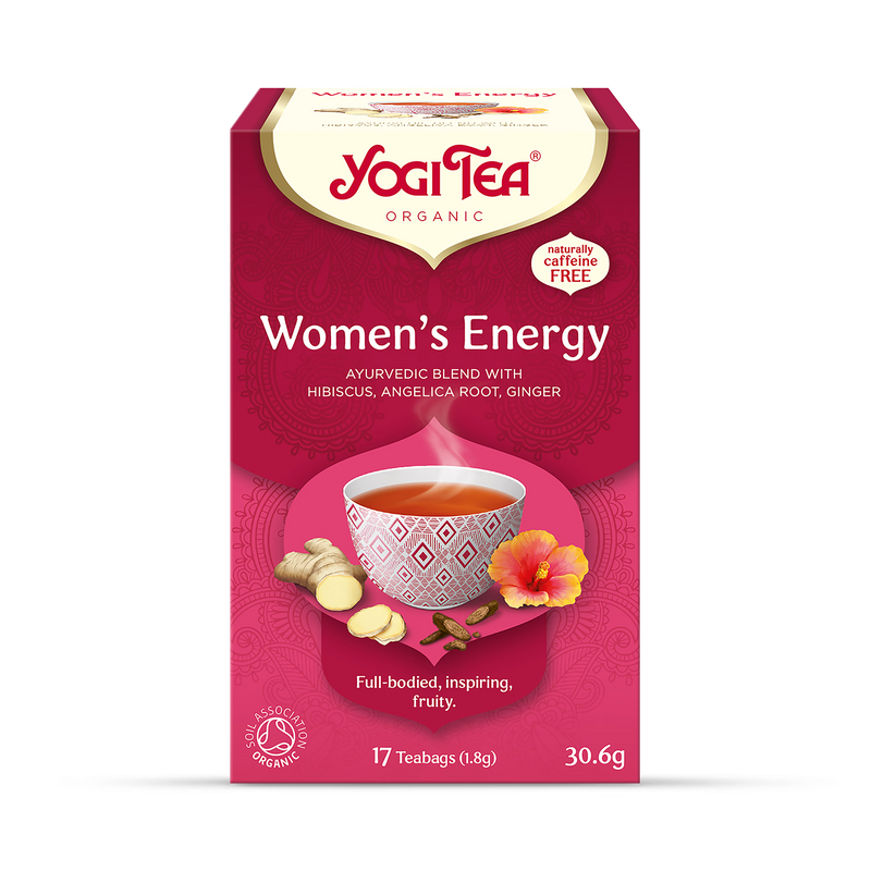 Yogi Tea Women's Energy Organic 17 Tea Bags (British brand)