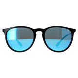 Ray-Ban Erika sunglasses black mirrored - British product