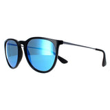 Ray-Ban Erika sunglasses black mirrored - British product