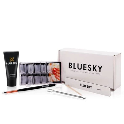 Superdrug Bluesky Gum Gel Nail Extension Kit Clear 60g- Buy online at McGrocer