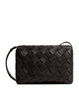 Harrods Bottega Veneta Large Leather Intreccio Diago Cross-Body Bag- Buy online at McGrocer