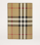 Burberry check print passport holder - British product