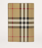 Burberry check passport holder - British product