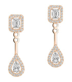 Messika My Twin rose gold diamond earrings 0.86ct - British product