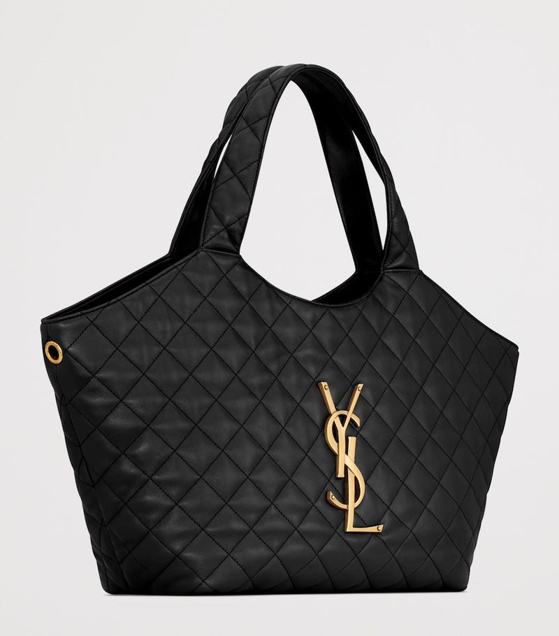 Saint Laurent medium Icare quilted tote bag - British product